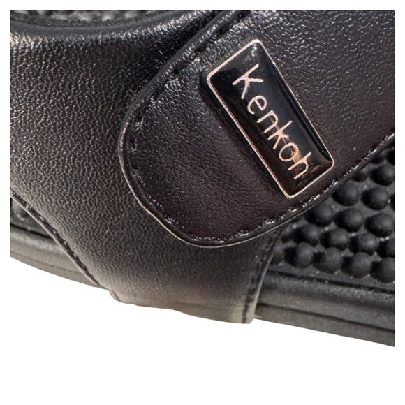 Women’s kenkoh strappy therapeutic massage‎ Black Sandals supportive M7 L8 - Picture 5 of 5